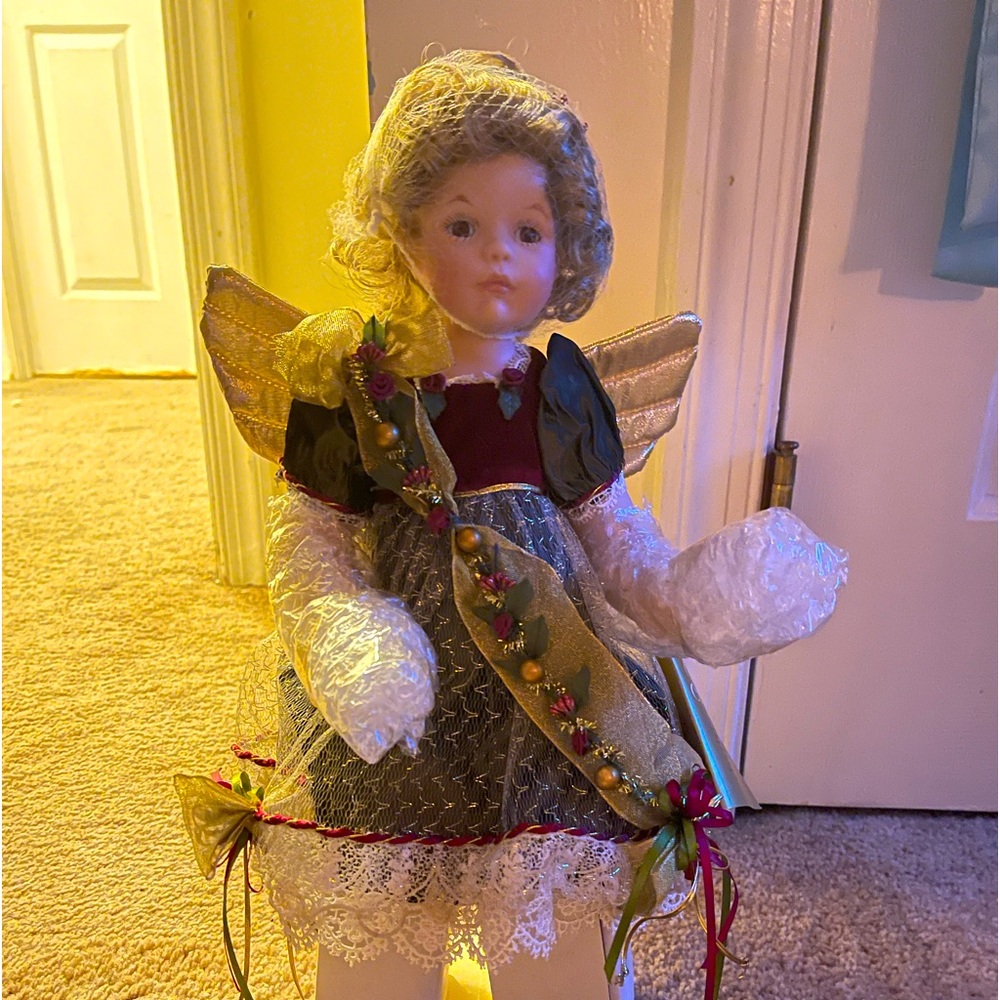 Franklin Heirlooms Angelica The Faberge Christmas Angel